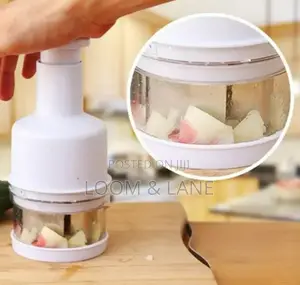 Onion Press Chopper Hand Vegetable Cutter