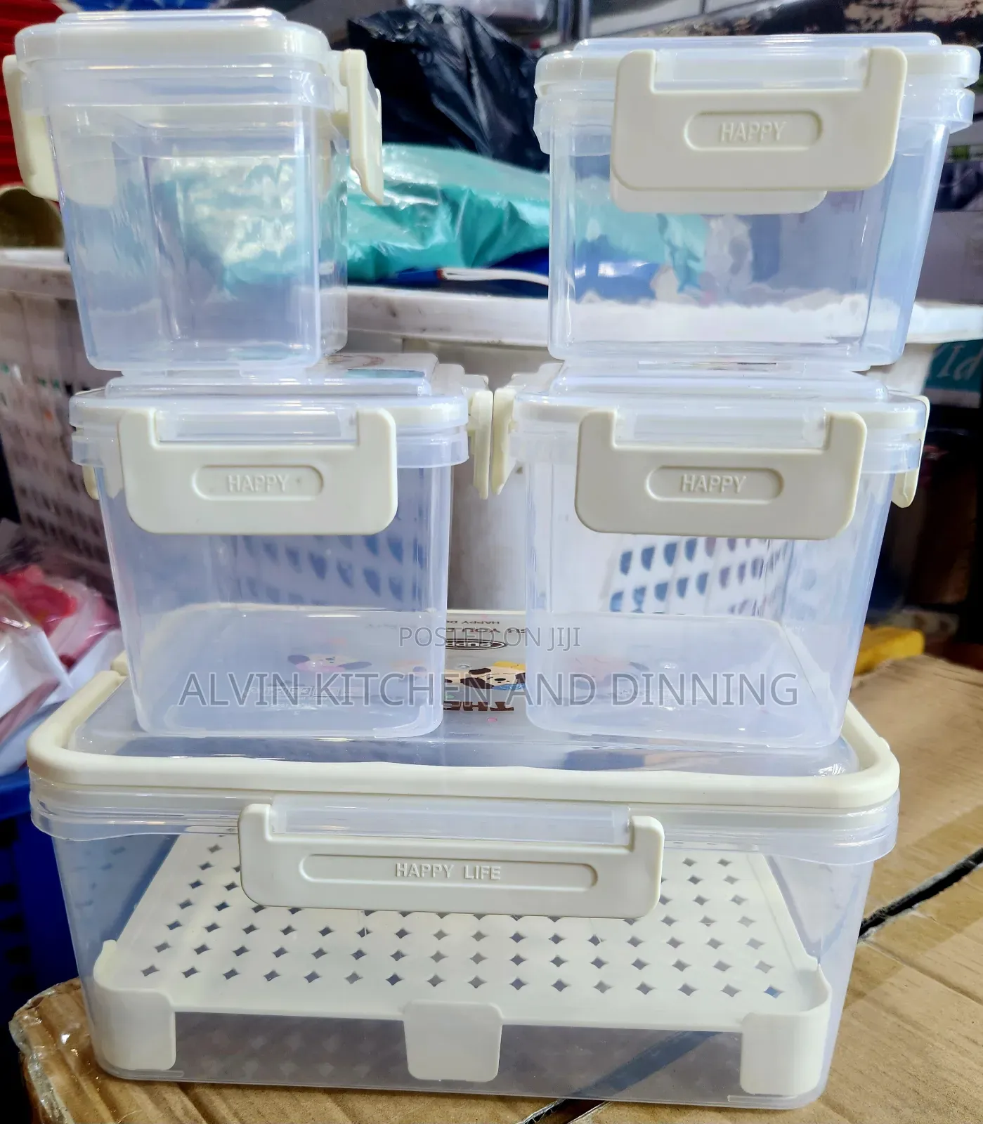 Plastic Food Storage Containers,