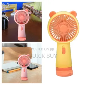 Compact Mini Fan - Rechargeable Portable Cooling Device