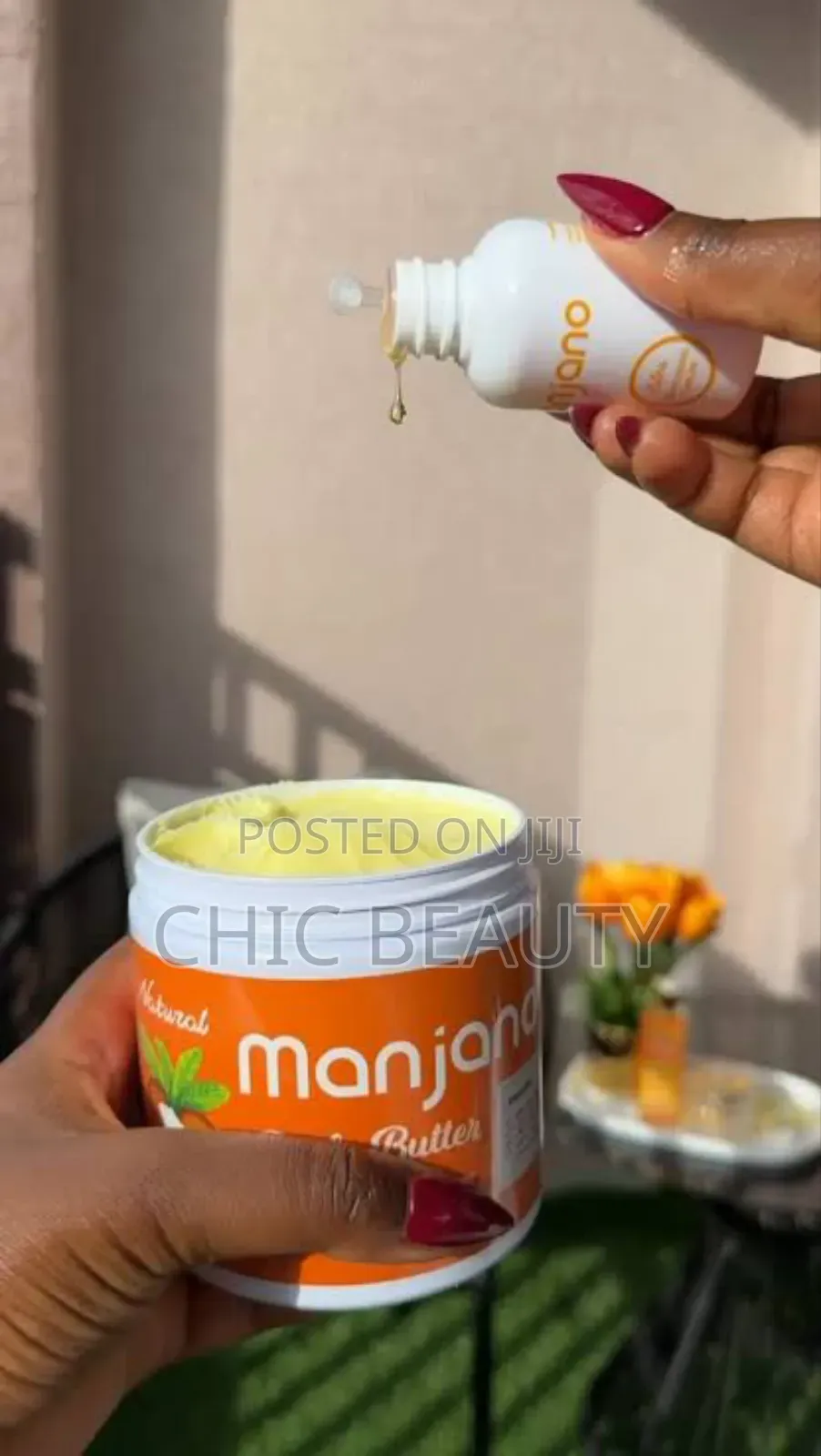 Mangano Butter Moisturizing Cream Tumeric, Vitamin C, Ginger 500ml