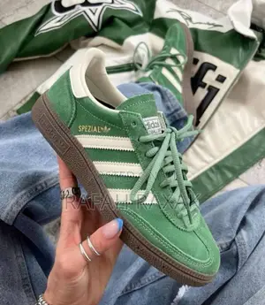 Original Green Adidas Spezial “Preloved” Handball Sneakers