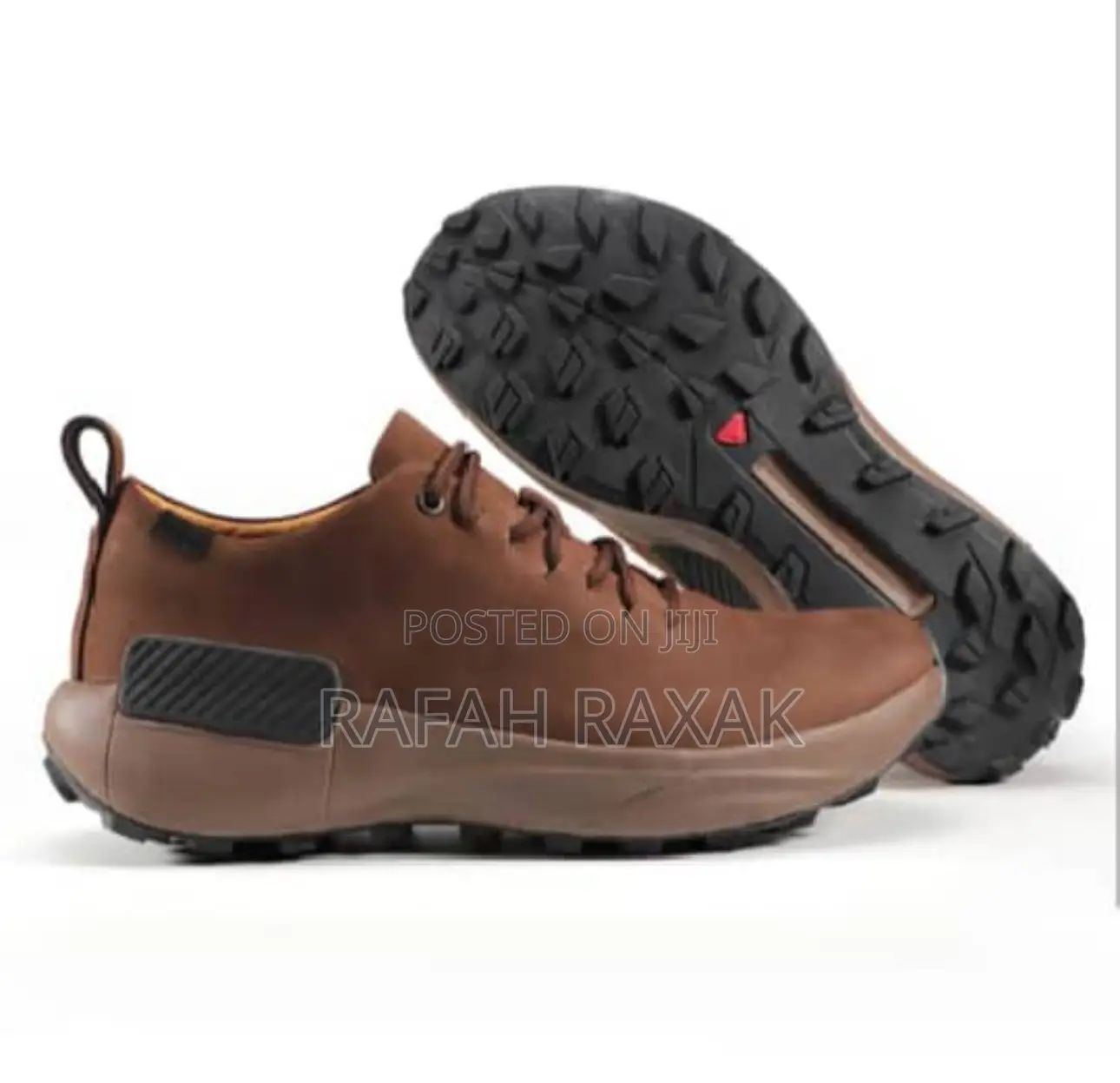 Original Dark Tan Ecco Smart Casual Leather Sneakers