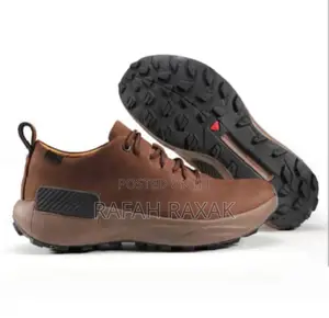 Original Dark Tan Ecco Smart Casual Leather Sneakers