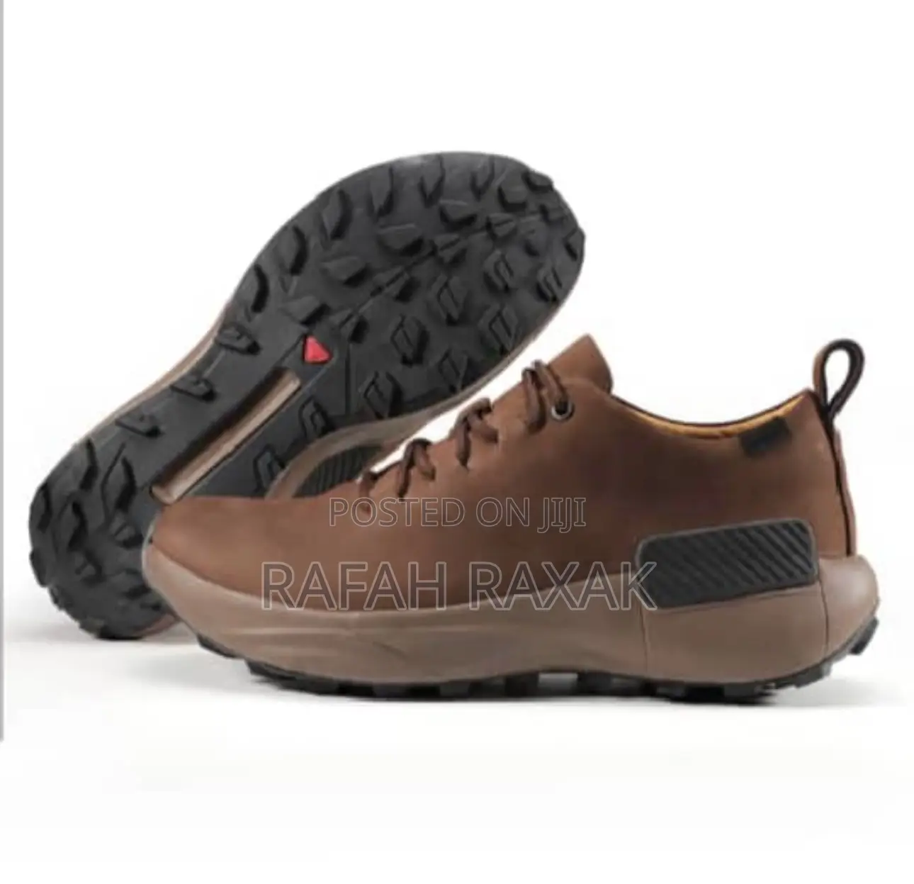 Original Dark Tan Ecco Smart Casual Leather Sneakers