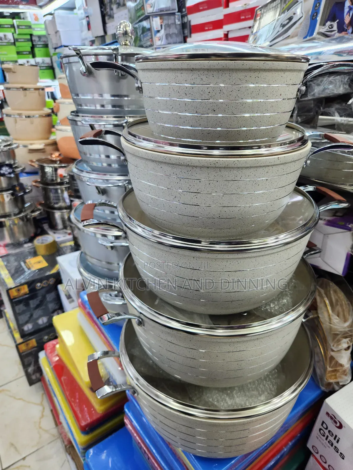 Nonstick Granite Cookware Set