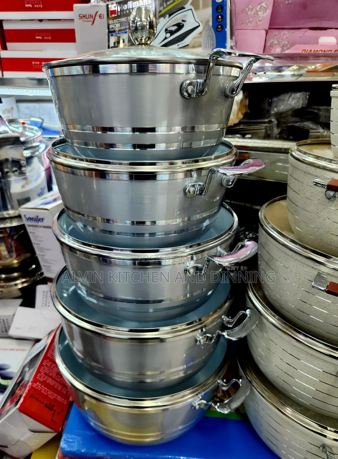 Nonstick Granite Cookware Set