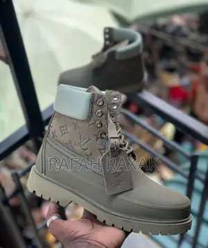 Original Green Timberland X Louis Vuitton 6 Inch Waterproof Boots