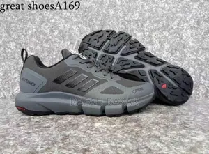 Men’S Grey Adidas Terrex Gore-tex Trainer Sneakers