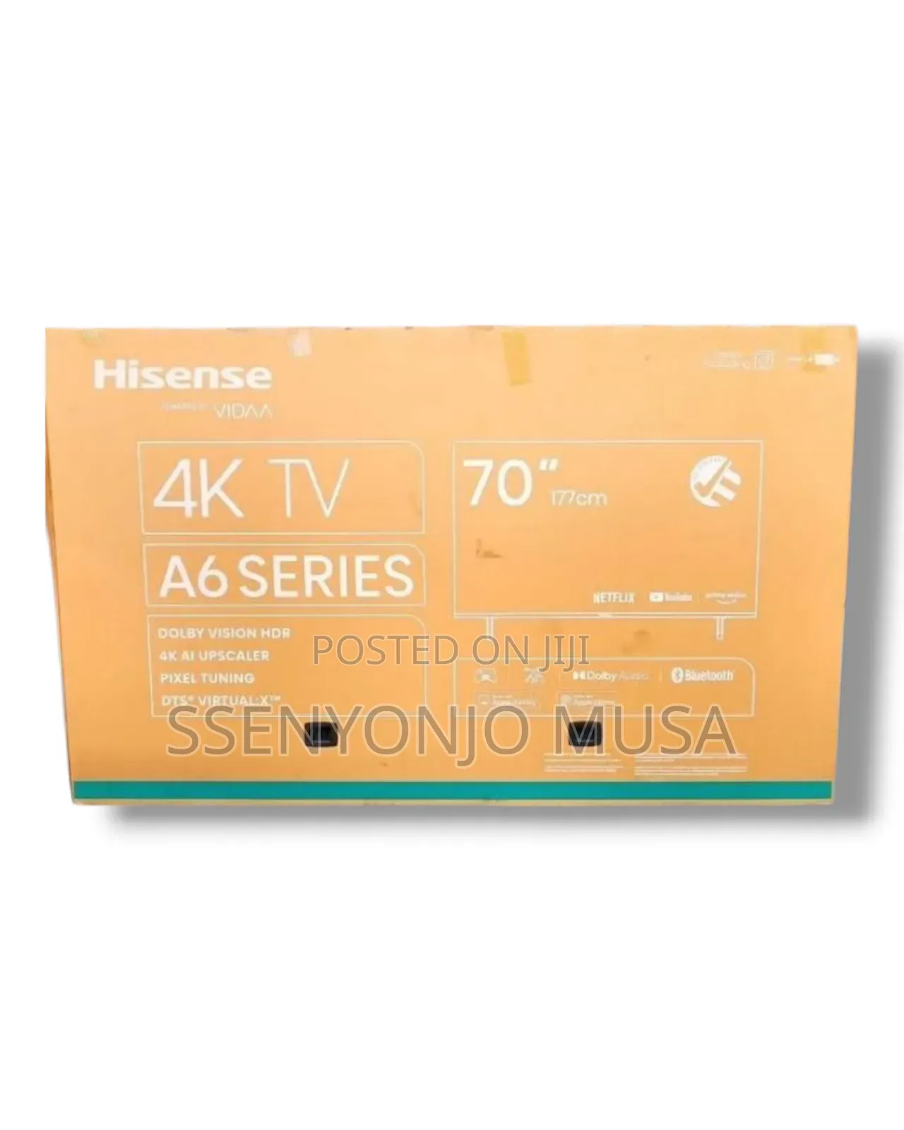 Hisense 70-Inch Ultra Hd Smart Led Tv (A6 Series, 70a6hs)