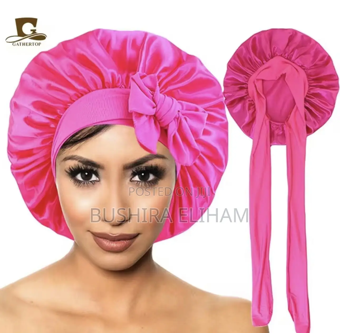 Wideband Lightweight Hair Bonnets