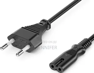 Power Cable European 2 Pole Euro Plug