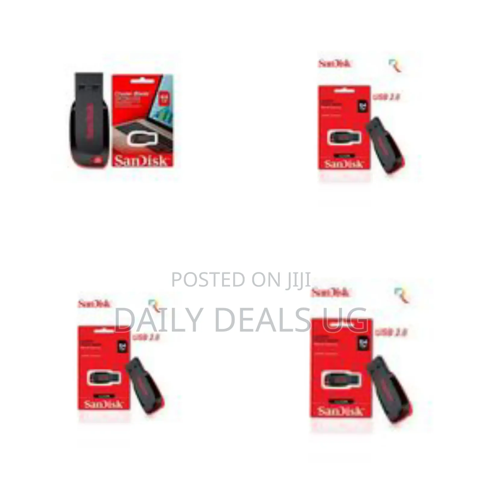 Sandisk 64gb High Speed Flash Disk Drive -Silver