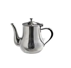 32 Oz Stainless Steel Tea Pot - Silver