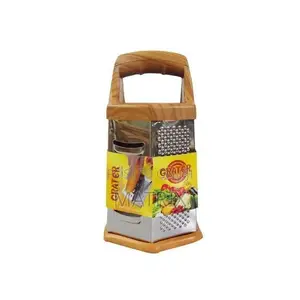 6 Sided Grater - Silver
