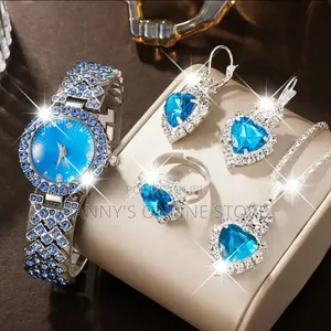 1-5pcs Luxury Women's Quartz Watch, Exquisite Round Dial