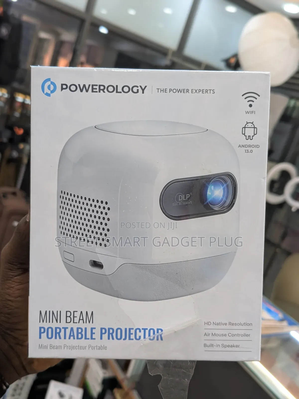 Powerology Mini Beam Portable Projector 