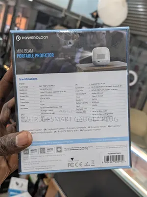 Powerology Mini Beam Portable Projector 