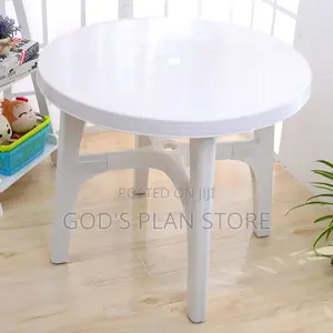 Economical Plastic Table Plastic Table White