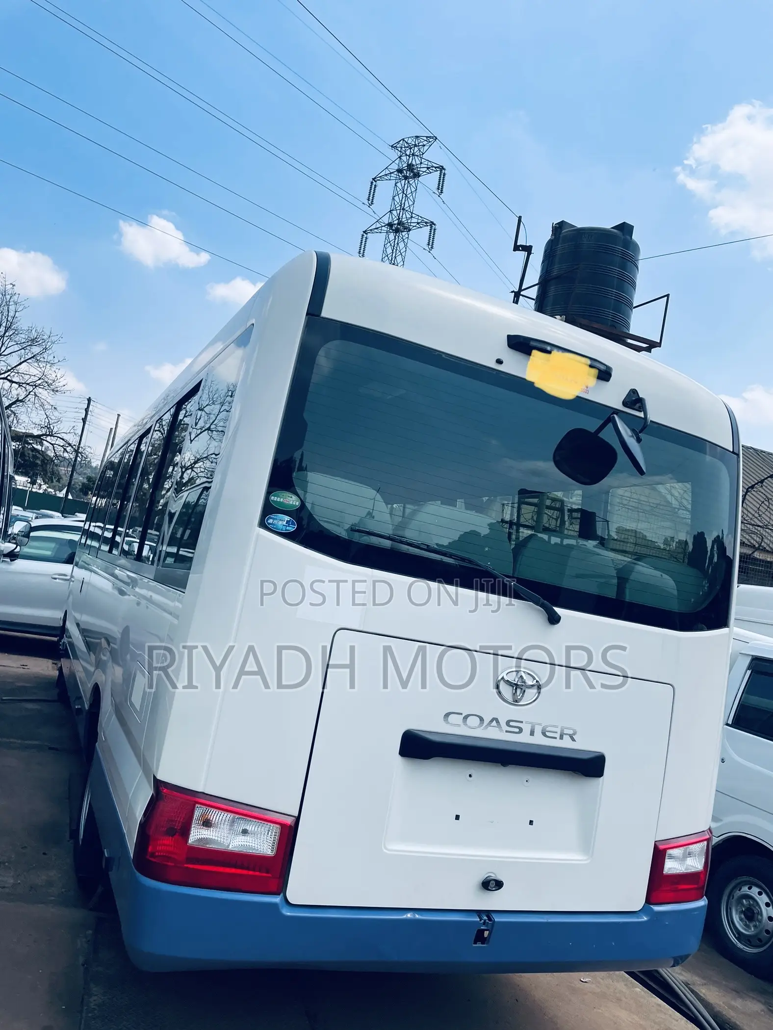 Toyota Coaster 2017 White