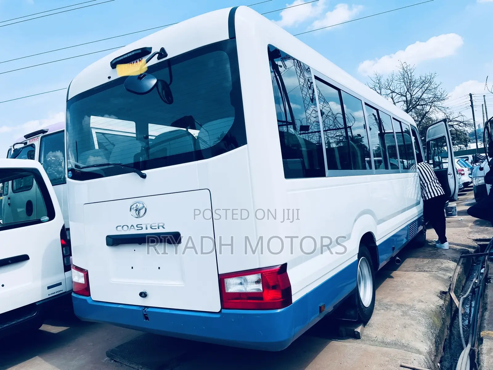 Toyota Coaster 2017 White