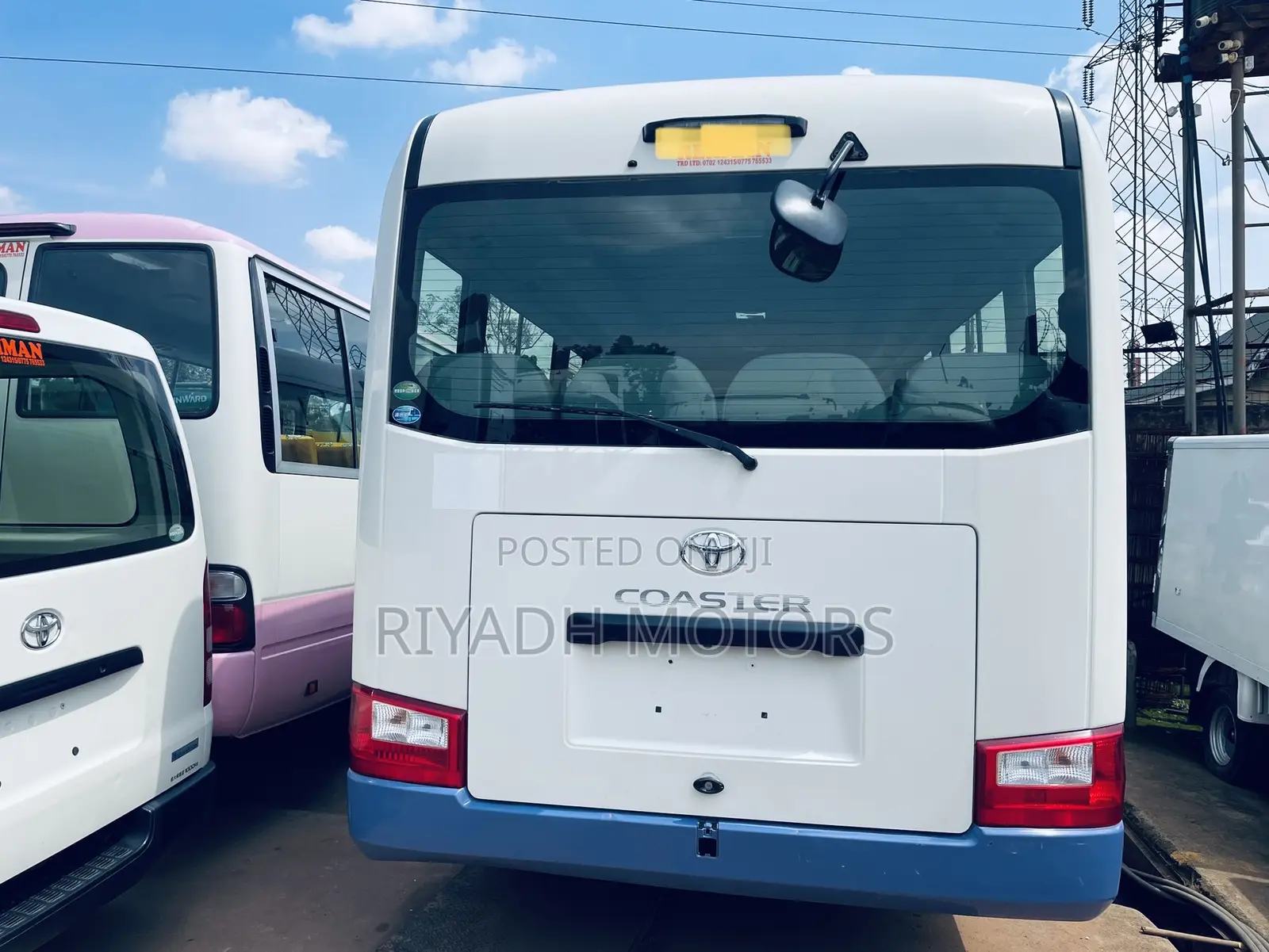 Toyota Coaster 2017 White