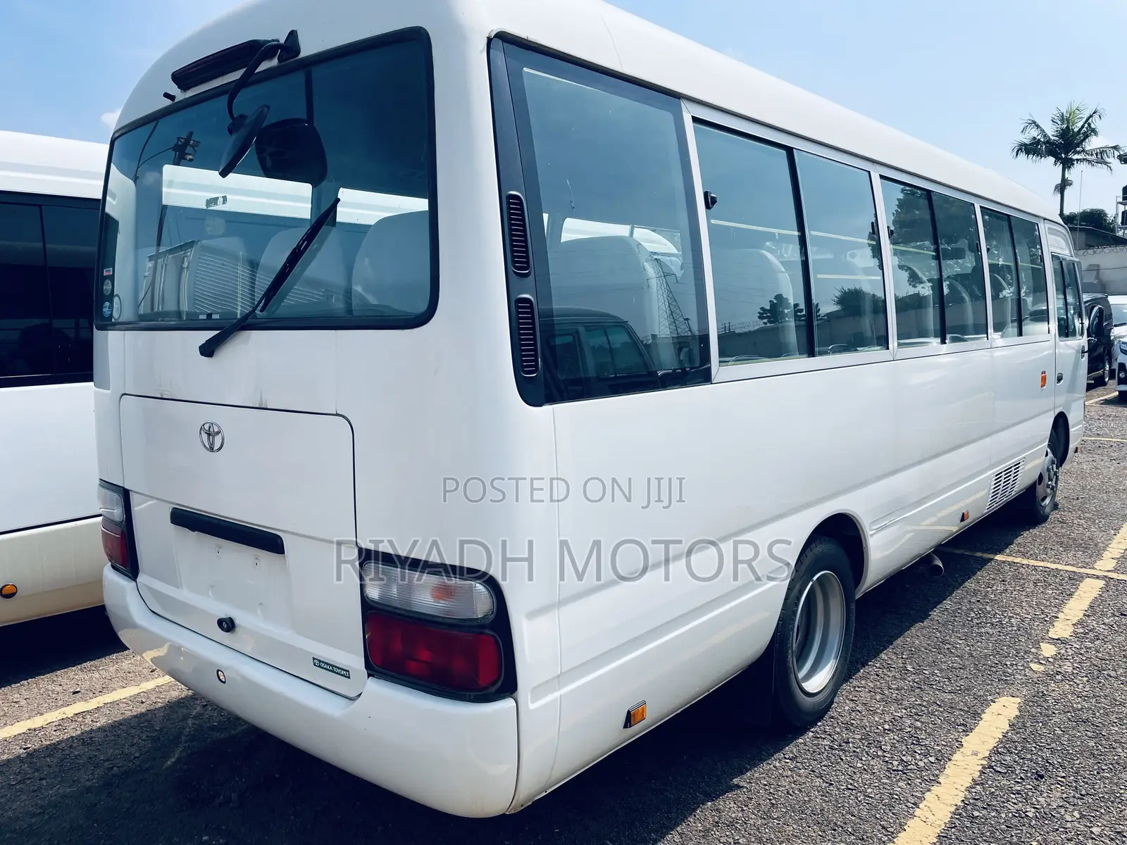Toyota Coaster 2017 White