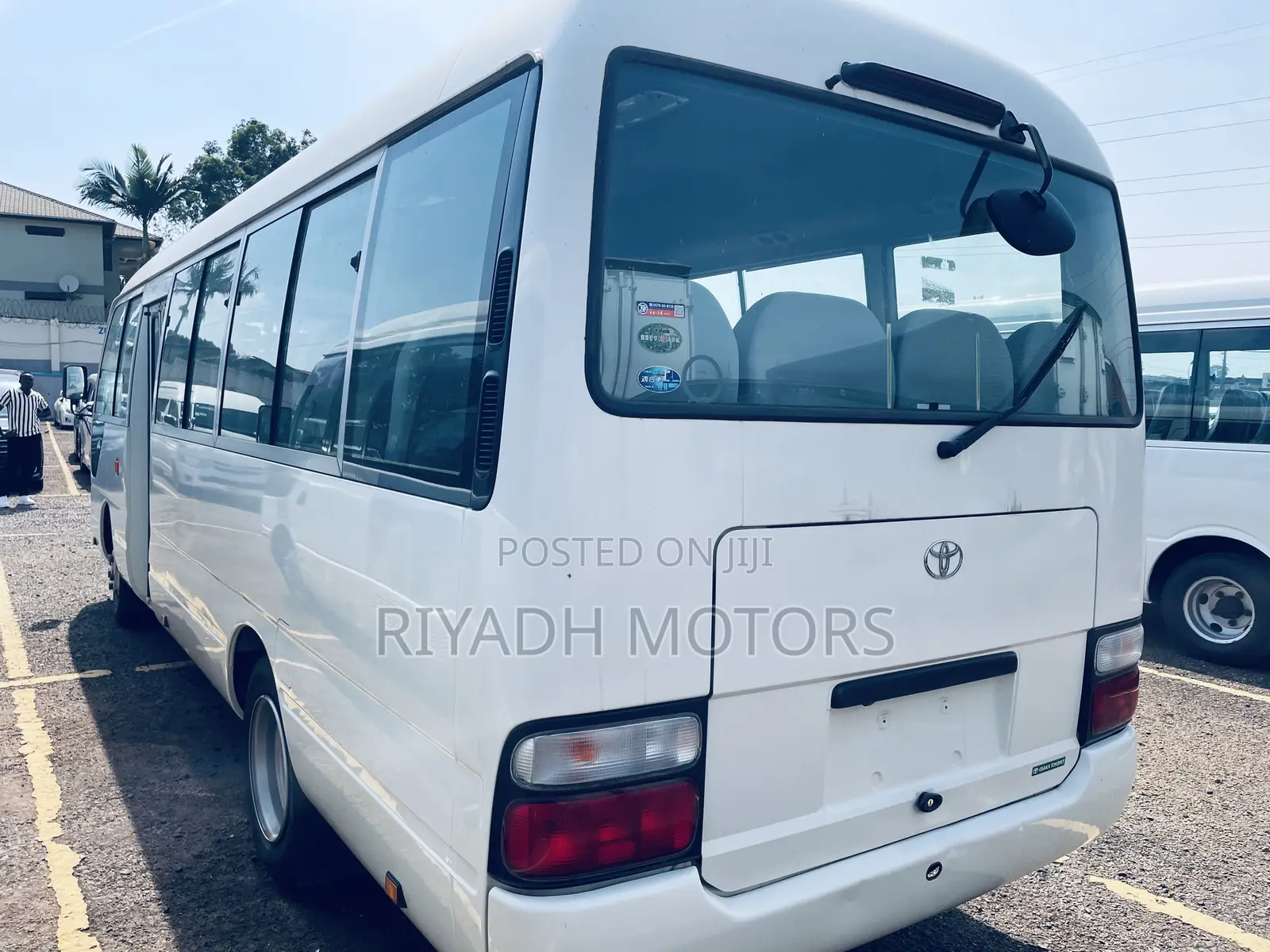 Toyota Coaster 2017 White