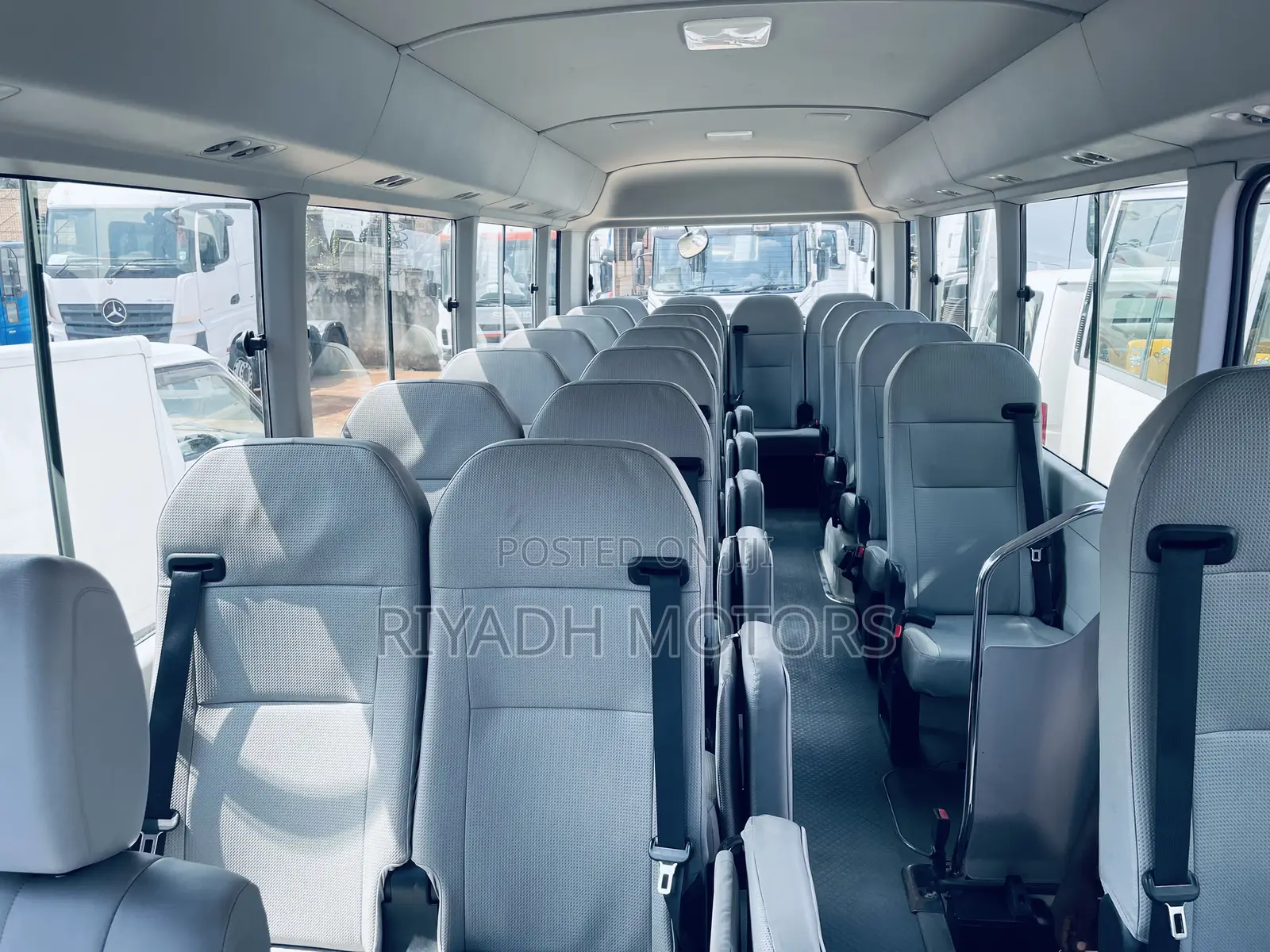 Toyota Coaster 2017 White