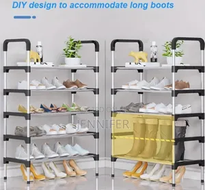 Metal Shoe Bench With Steel Pipe Assembly