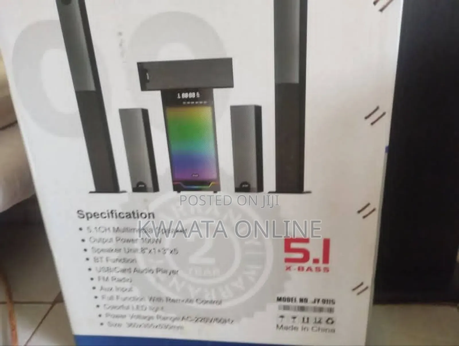 5.1ch Globalstar Bluetooth Home Theatre Multi-Media Speaker System