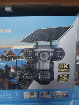 Explore Smart Home With 3lens Solar Camera 5gnetwork