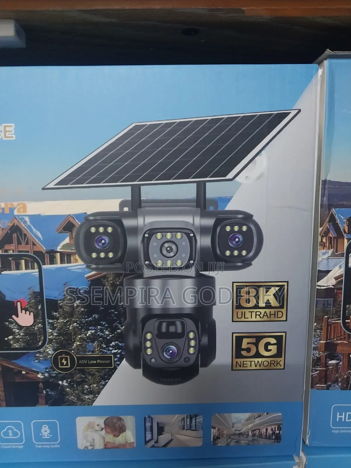 Explore Smart Home With 3lens Solar Camera 5gnetwork