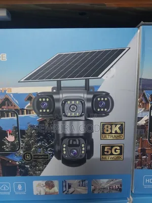 Explore Smart Home With 3lens Solar Camera 5gnetwork