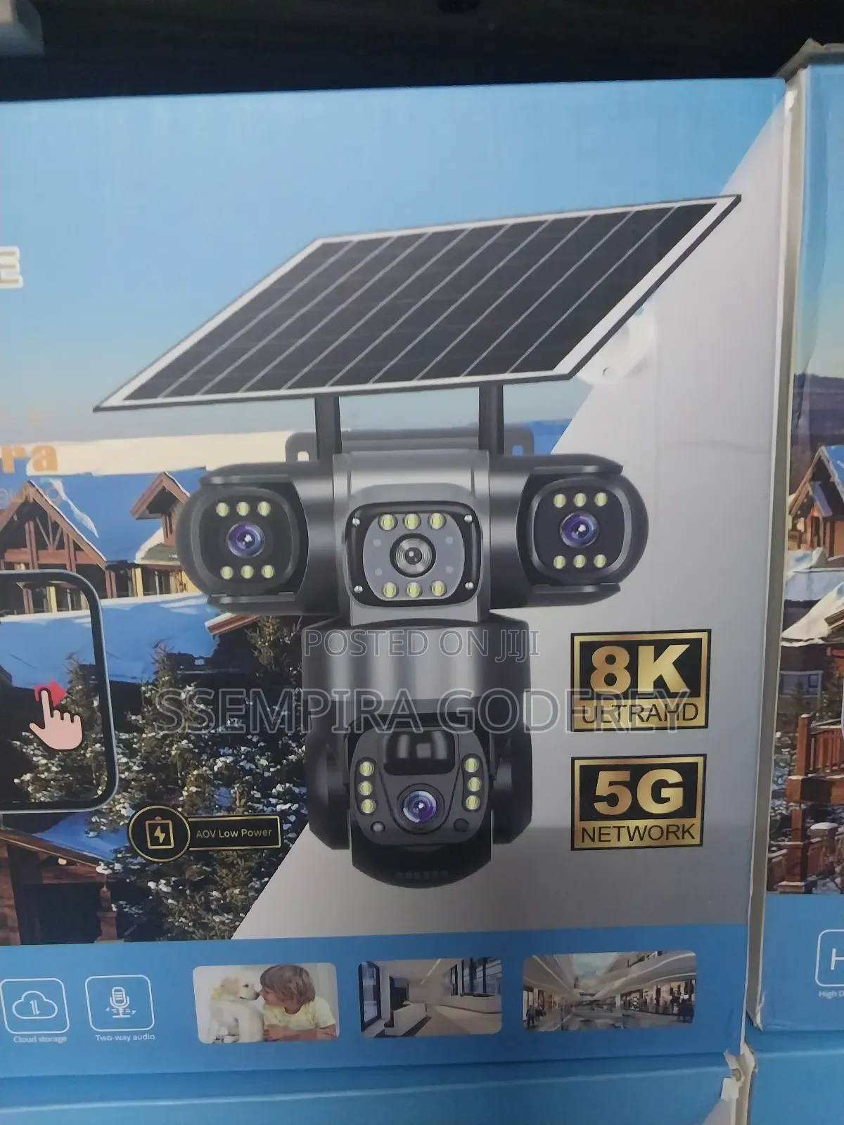 Explore Smart Home With 3lens Solar Camera 5gnetwork