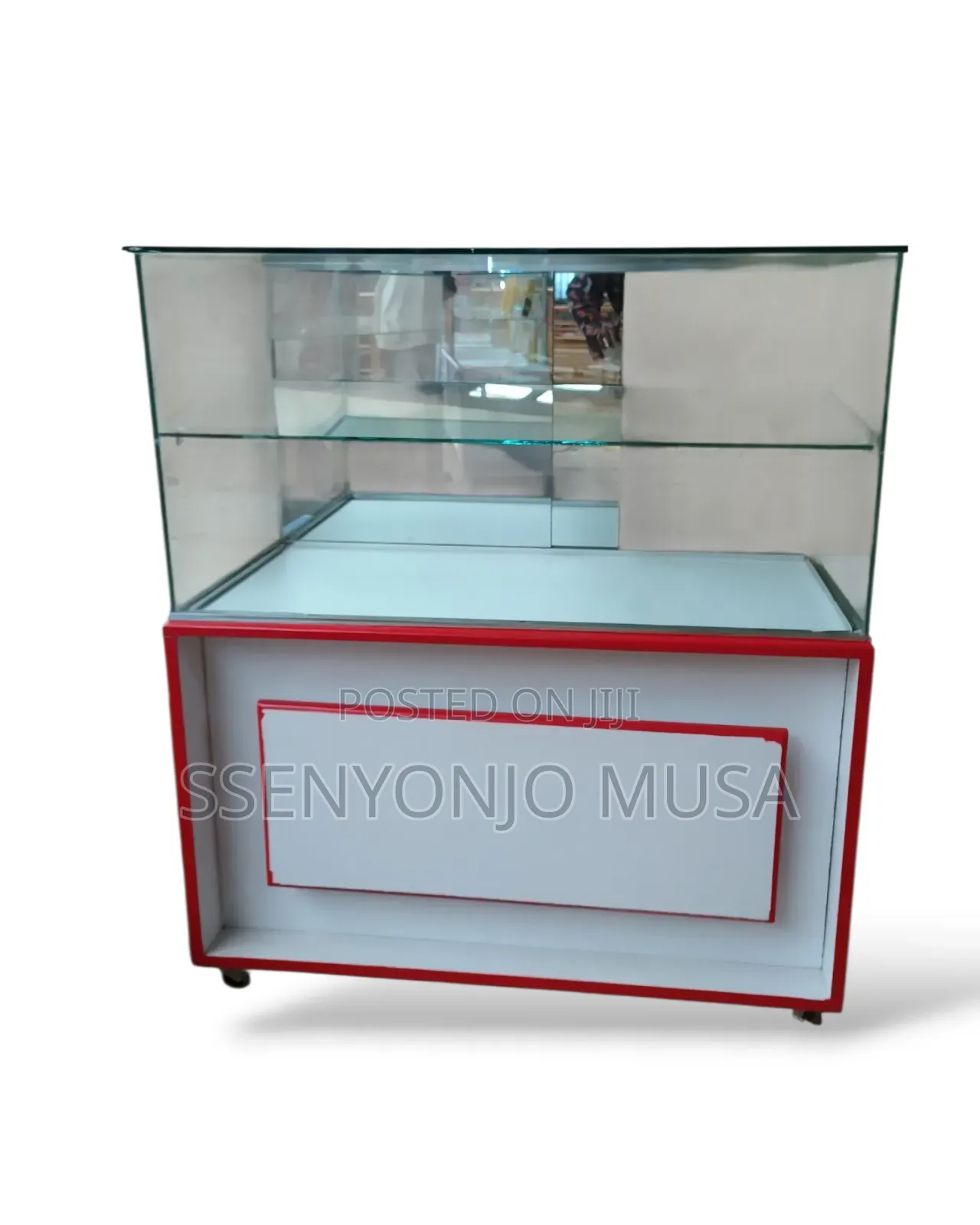 Locking 2-Layer Display Counter - 3x1x2ft