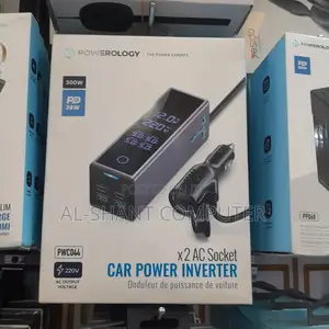 Powerology X2 Ac Socket Car Power Inverter