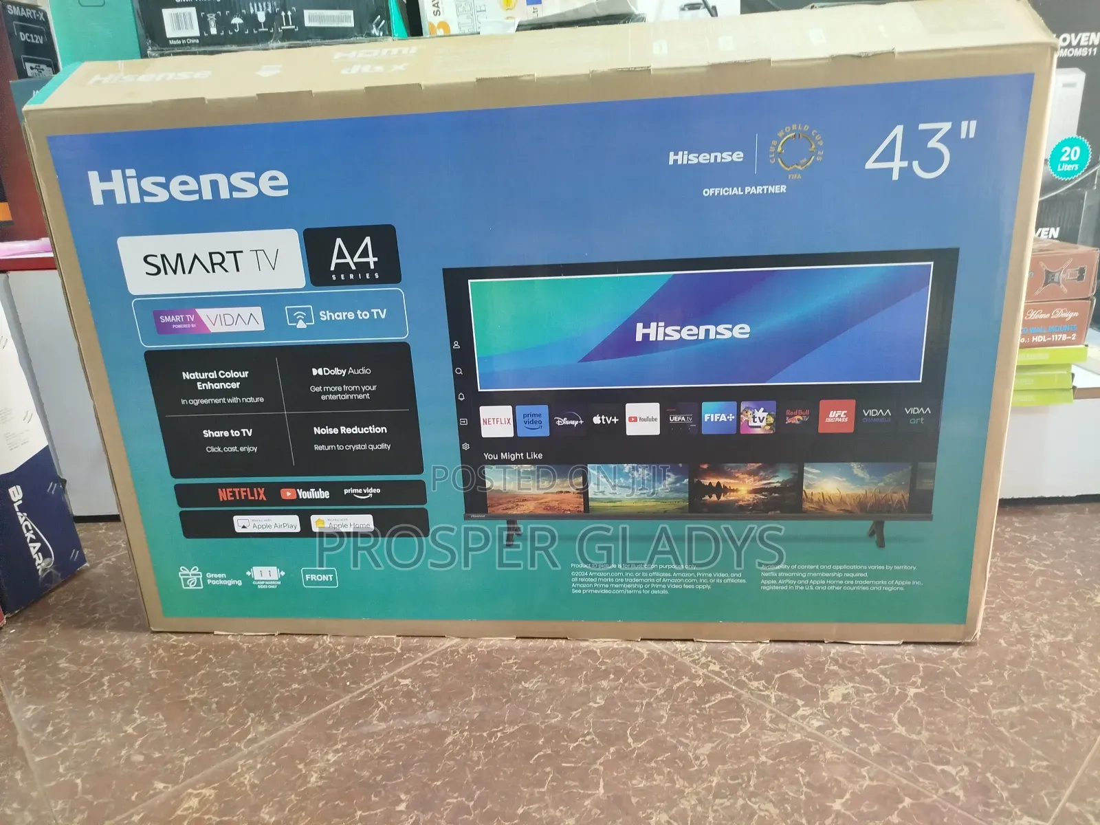 Hisense 43 Smart A4 Series Digital