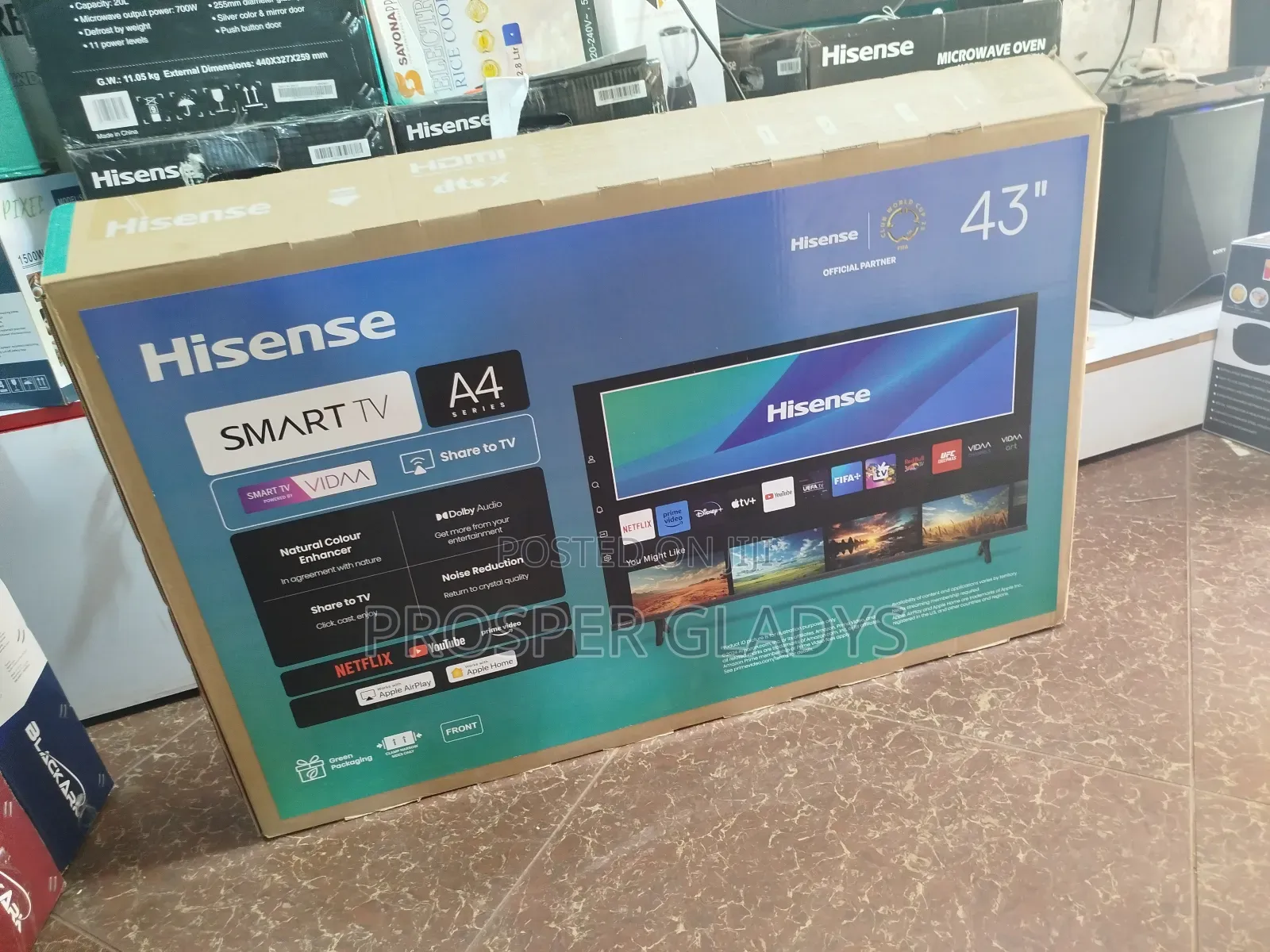 Hisense 43 Smart A4 Series Digital