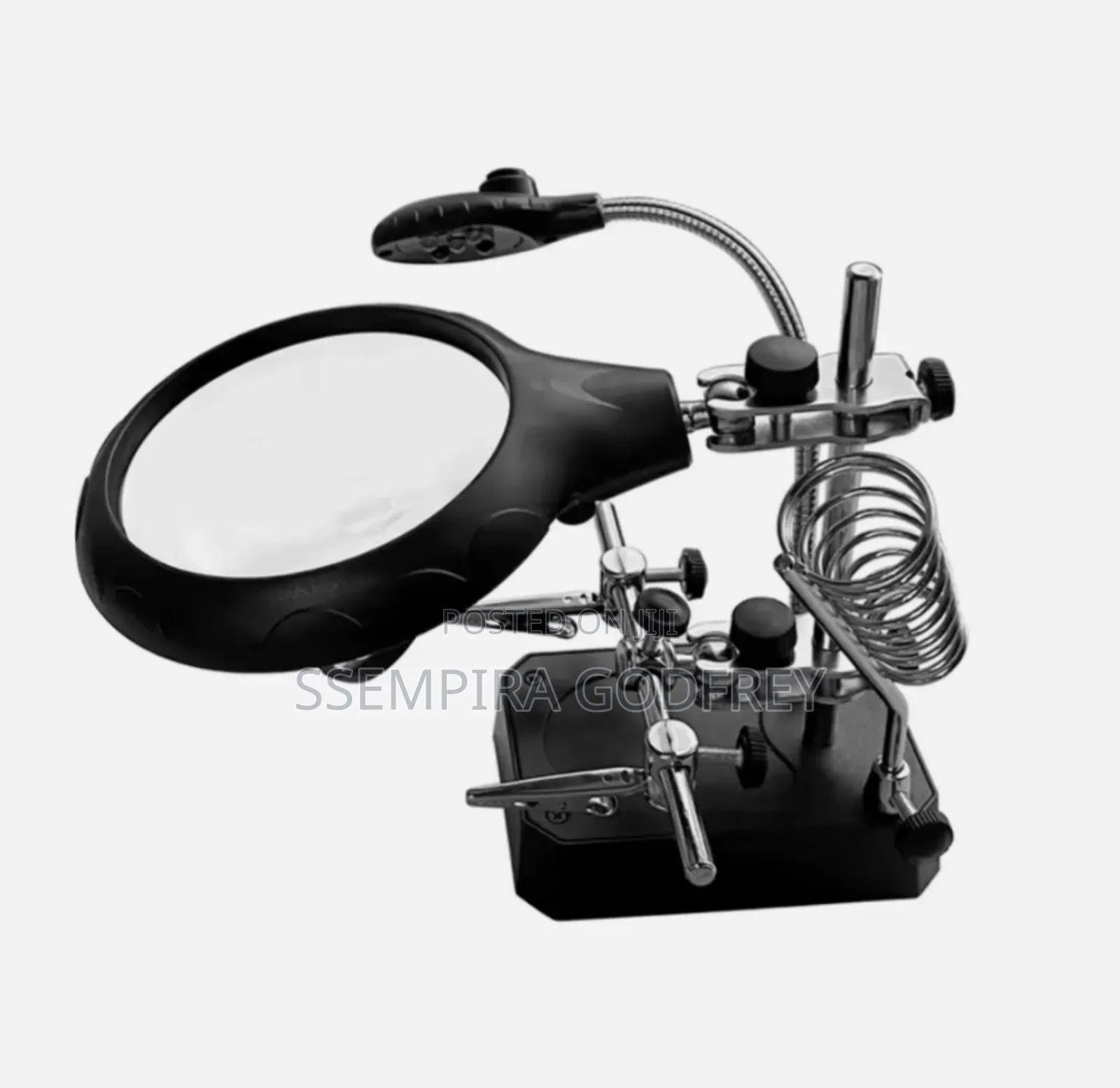 Magnifier With Auxiliary Clip