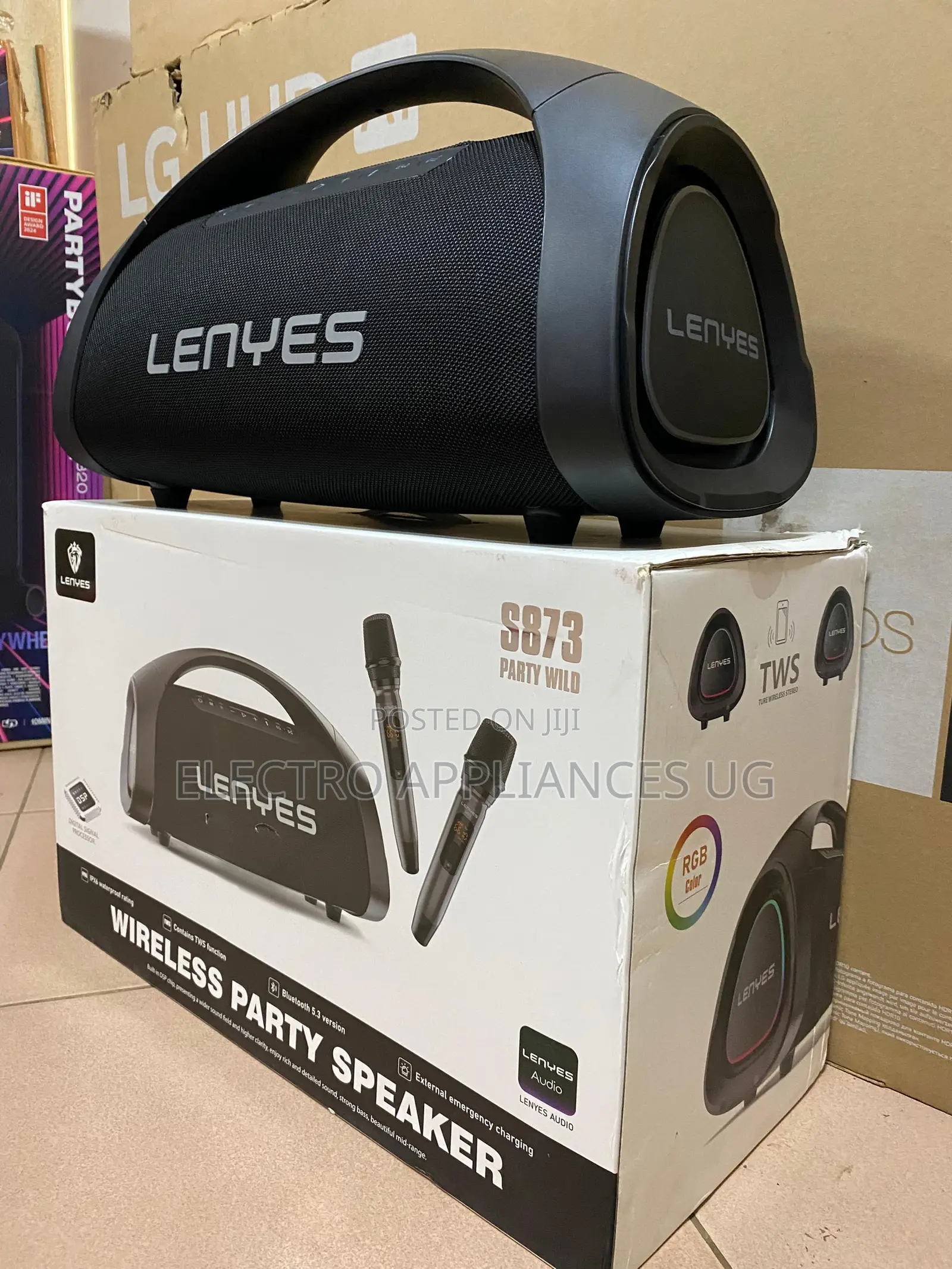 Lenyes S873 Party Bluetooth Speaker.
