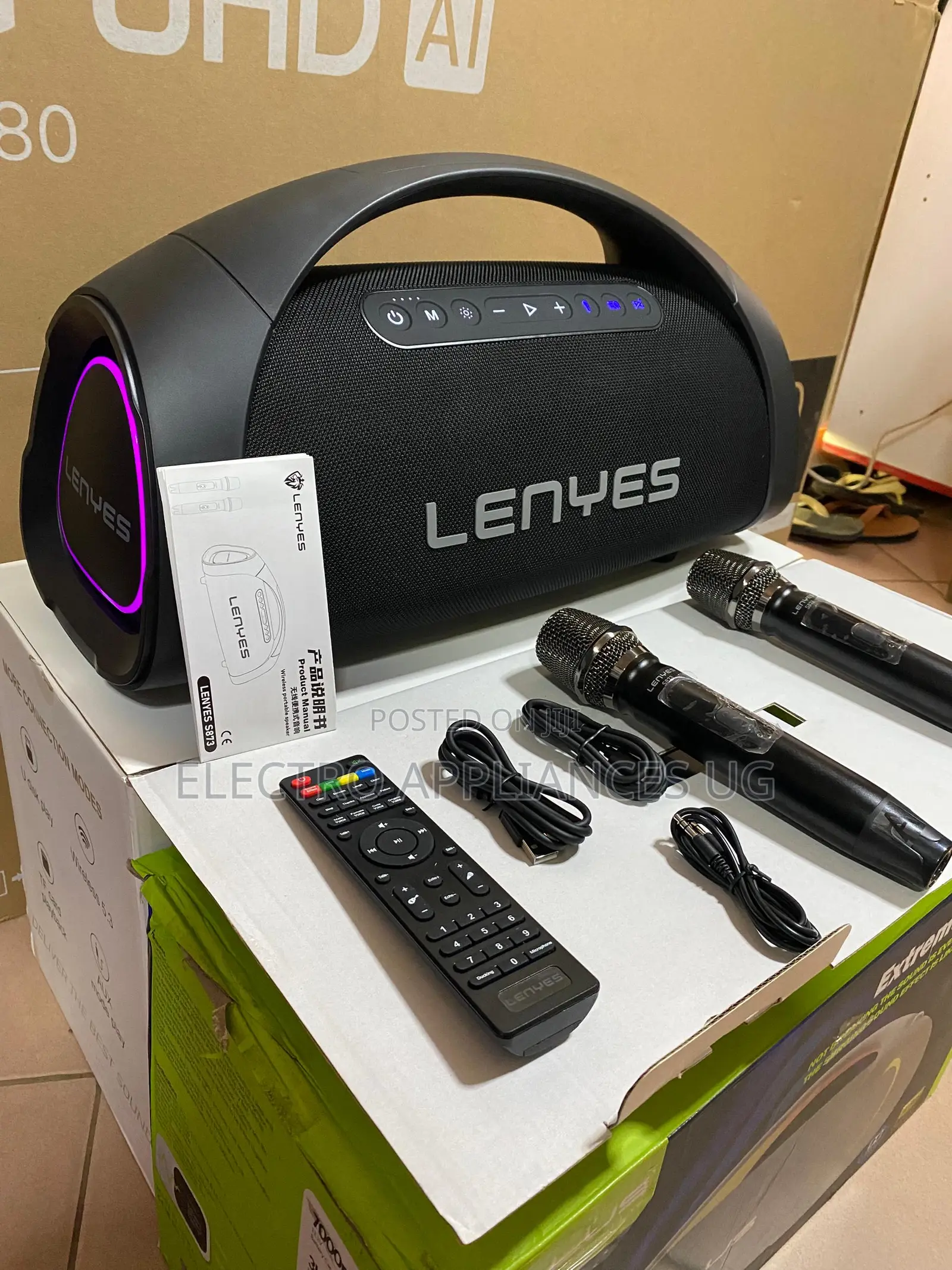 Lenyes S873 Party Bluetooth Speaker.