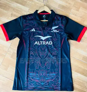 Māori All Blacks Rugby Jersey 2025/2026 Home Jersey "Te Tauihu Matua