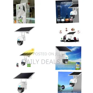 Lte Solar Powered Wireless Security Camera CCTV Ip PTZ Wifi Waterproof