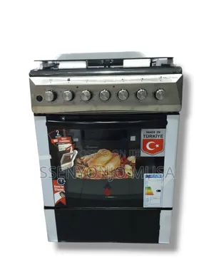 Klass 70x60cm Cooker - 3 Gas Burners, Electric Oven Grill