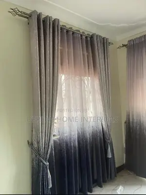 Quality “Full Set Curtain With Net( 4meters Divided and Net 2 Meters )