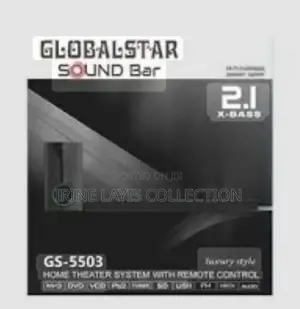 Globalstar Gs-5503 Sound Bar Home Theater System.