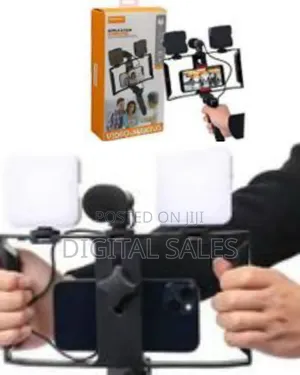 Plokama Pk-778 Vlogger Cellphone Video Recording Kit, 5 in 1 for Vide