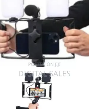 Plokama Pk-778 Vlogger Cellphone Video Recording Kit, 5 in 1 for Vid