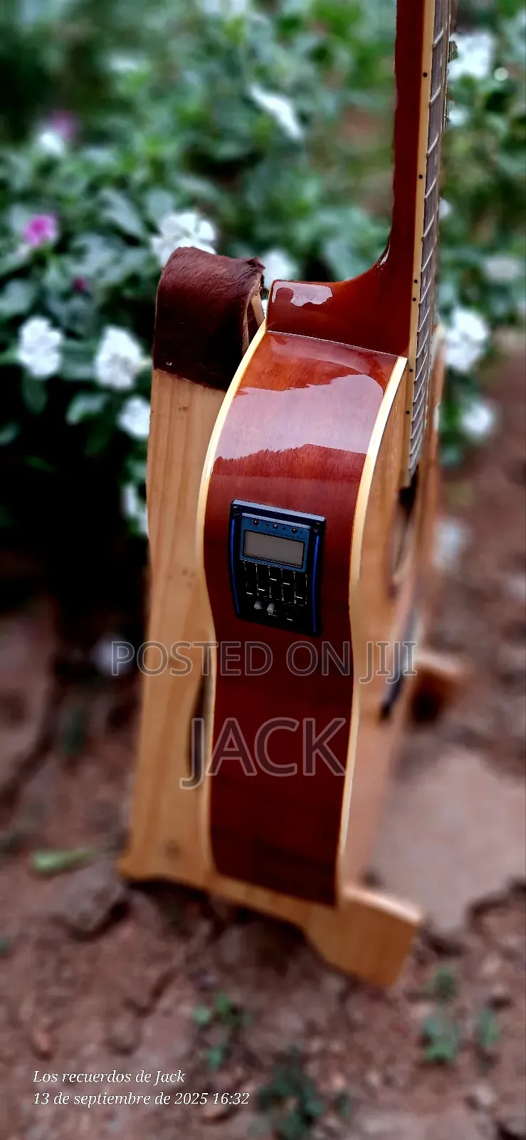 Wooden Guitar Stand