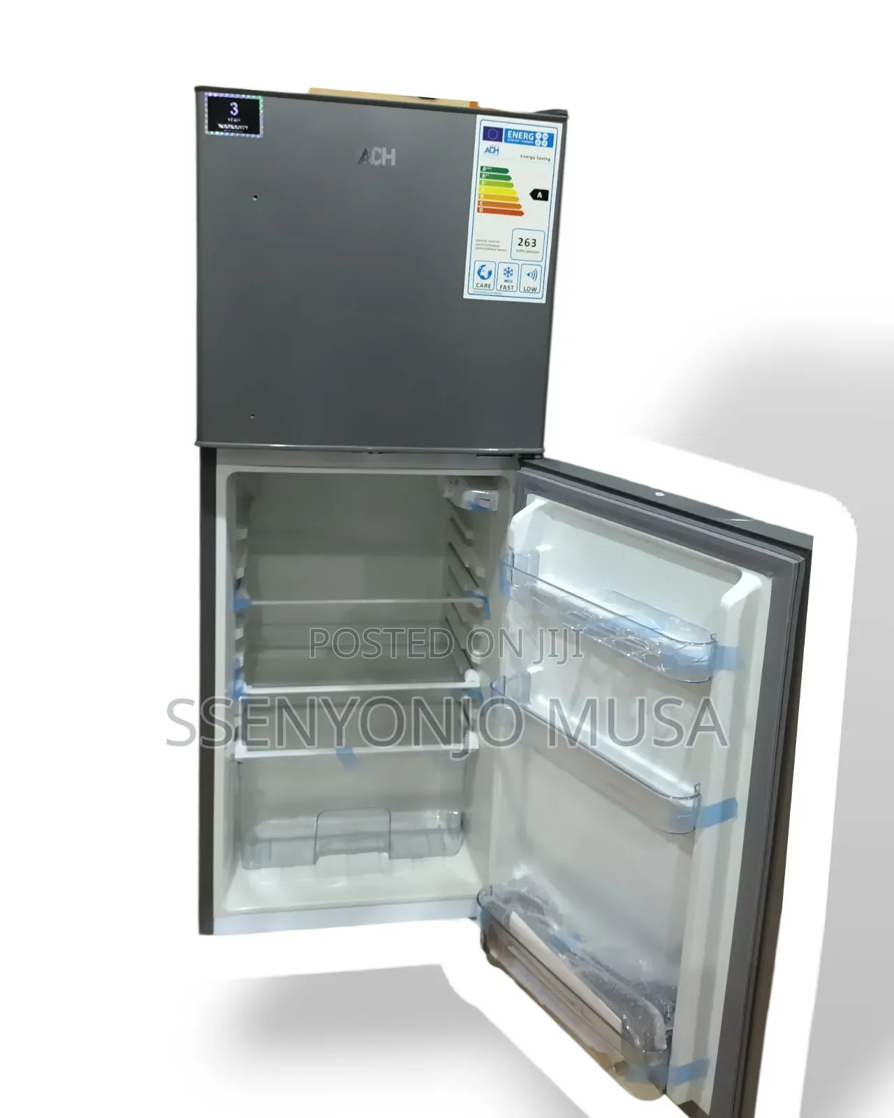Adh Refrigerator 220l Top Mount Freezer Double Door -